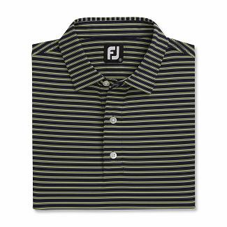 Men's Footjoy Golf Shirts Navy/White NZ-267541